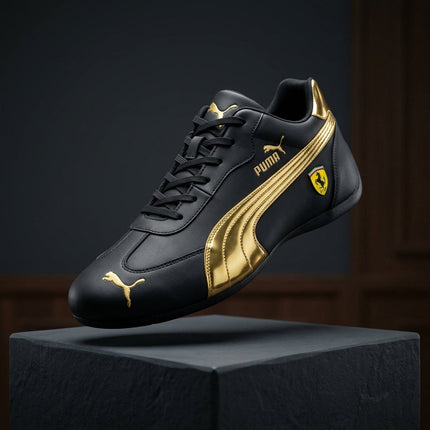 Baskets Puma Comfort - Noir & Or