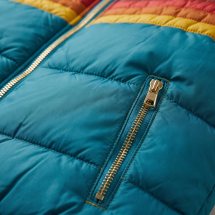 Veste d'Hiver Matelassée Style Rétro à Capuche Femme Avenora® - Vue 5