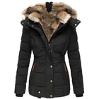 Veste Matelassée à Capuche Fourrée Synthétique Femme Avenora® - Vue 2