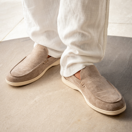 Mocassins en Daim Style Old Money Avenora® – Confort Artisanal & Finition Luxe - Vue 13