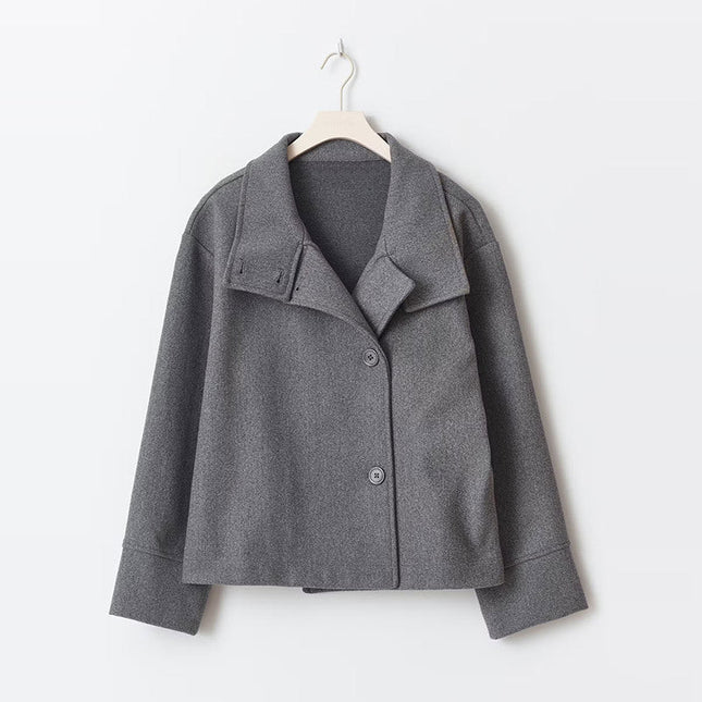 Veste Courte Élégante à Double Boutonnage Femme Avenora® - Vue 2