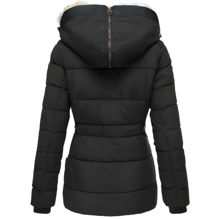 Veste Matelassée à Capuche Fourrée Synthétique Femme Avenora® - Vue 3