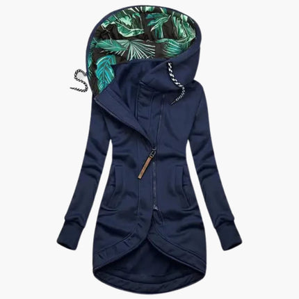 Veste d'Hiver à Capuche avec Zip Asymétrique Femme Avenora® - Vue 1