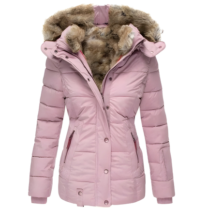 Veste Matelassée à Capuche Fourrée Synthétique Femme Avenora® - Vue 7