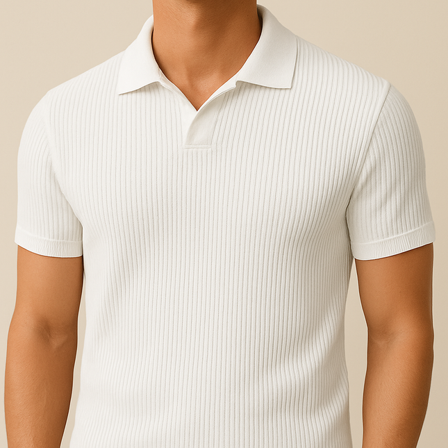 Polo en Maille Coupe Ajustée Slim Fit Homme Avenora® - Vue 1