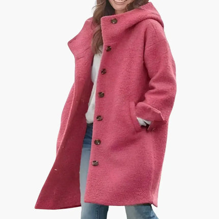 Manteau Long Décontracté à Capuche pour Femme Avenora® - Vue 15