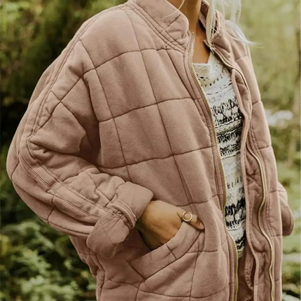 Veste Matelassée Zippée avec Poches Plaquées Femme Avenora® - Vue 17