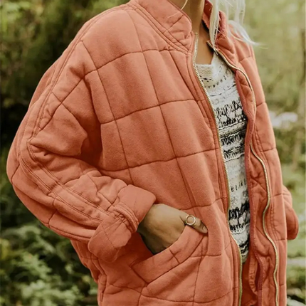 Veste Matelassée Zippée avec Poches Plaquées Femme Avenora® - Vue 21