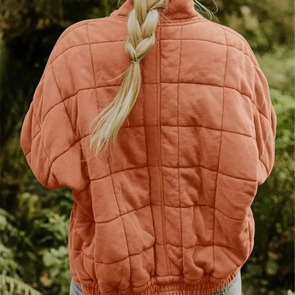 Veste Matelassée Zippée avec Poches Plaquées Femme Avenora® - Vue 22