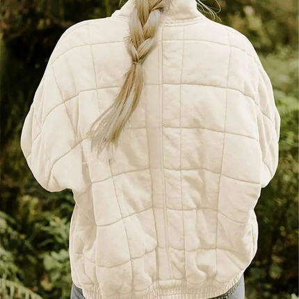Veste Matelassée Zippée avec Poches Plaquées Femme Avenora® - Vue 26
