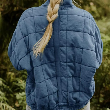 Veste Matelassée Zippée avec Poches Plaquées Femme Avenora® - Vue 24