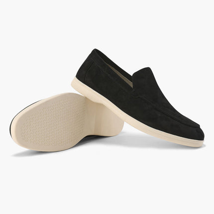 Mocassins en Daim Style Old Money Avenora® – Confort Artisanal & Finition Luxe - Vue 3