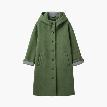 Manteau Long Décontracté à Capuche pour Femme Avenora® - Vue 1