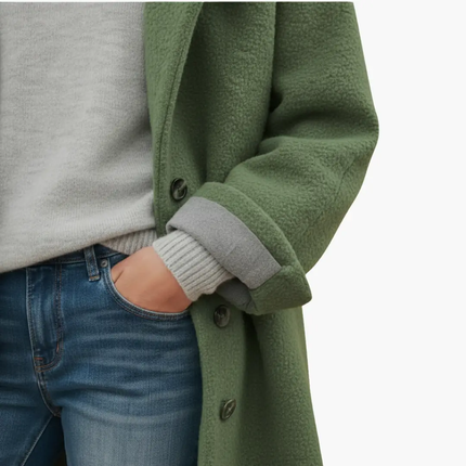 Manteau Long Décontracté à Capuche pour Femme Avenora® - Vue 7