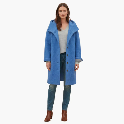 Manteau Long Décontracté à Capuche pour Femme Avenora® - Vue 10