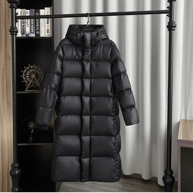 Doudoune Longue à Capuche pour Femme Avenora® - Coupe Élégante & Chaleur Hivernale - Vue 2
