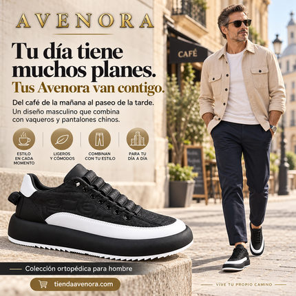 Baskets Orthopédiques Homme Avenora® Phoenix (+ Semelles Ergonomiques Offertes) - Vue 1
