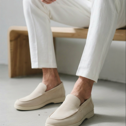 Mocassins en Daim Style Old Money Avenora® – Confort Artisanal & Finition Luxe - Vue 23