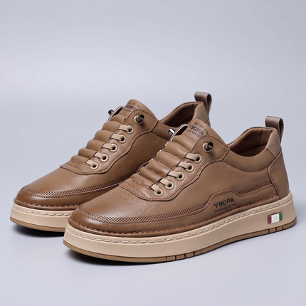 Baskets de Ville Style Italien Avenora® Finlay – Cuir Prémium & Semelle Soft - Vue 3