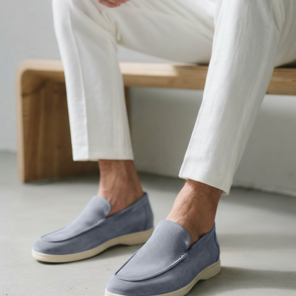 Mocassins en Daim Style Old Money Avenora® – Confort Artisanal & Finition Luxe - Vue 19
