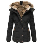 Veste Matelassée d'Hiver Capuche Fausse Fourrure Femme Avenora® - Vue 1