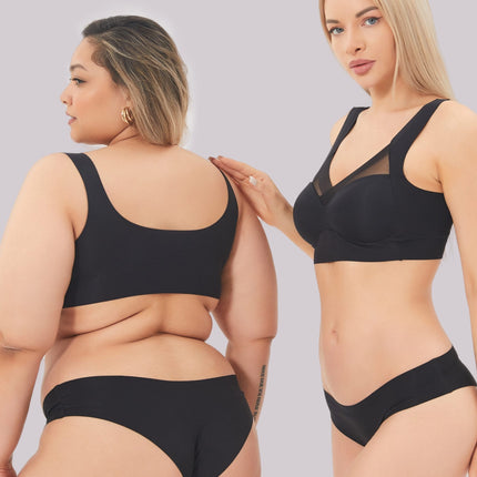 Soutien-Gorge Push-Up Rembourré Moelleux Avenora® Nancy – Décolleté Féminin & Douceur - Vue 3