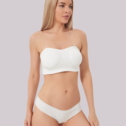 Soutien-Gorge Bandeau Sans Bretelles Avenora® Celeste – Bande Antiglisse & Maintien Parfait - Vue 4
