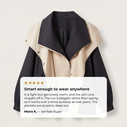 Veste Coupe-Vent Légère à Capuche avec Poches Femme Avenora® - Vue 6
