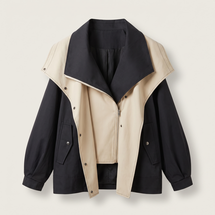 Veste Coupe-Vent Légère à Capuche avec Poches Femme Avenora® - Vue 4