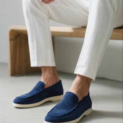 Mocassins en Daim Style Old Money Avenora® – Confort Artisanal & Finition Luxe - Vue 21