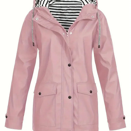 Veste de Pluie Imperméable Coupe-Vent à Capuche Femme Avenora® - Vue 1