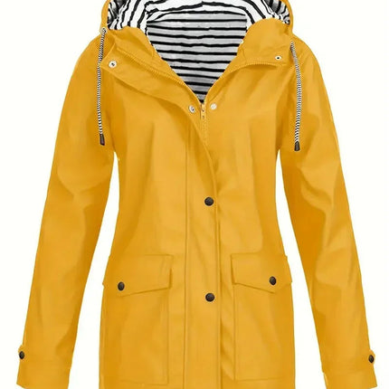 Veste de Pluie Imperméable Coupe-Vent à Capuche Femme Avenora® - Vue 2
