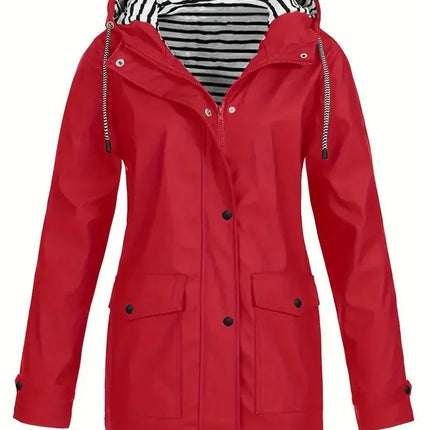 Veste de Pluie Imperméable Coupe-Vent à Capuche Femme Avenora® - Vue 3