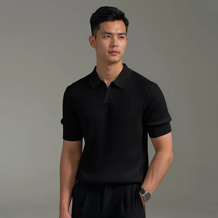T-Shirt Léger en Soie et Maille Aérée Homme Avenora® Portofino - Vue 6