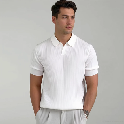 T-Shirt Léger en Soie et Maille Aérée Homme Avenora® Portofino - Vue 1