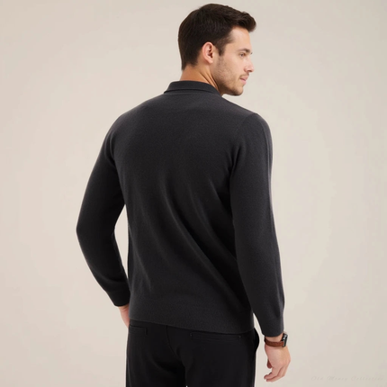 Gilet Cardigan Prémium en Cachemire pour Homme Avenora® - Vue 3