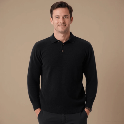 Gilet Cardigan Prémium en Cachemire pour Homme Avenora® - Vue 2