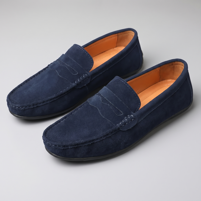 Mocassins en Daim Velours Avenora® Verona – Semelle à Mémoire de Forme - Vue 2